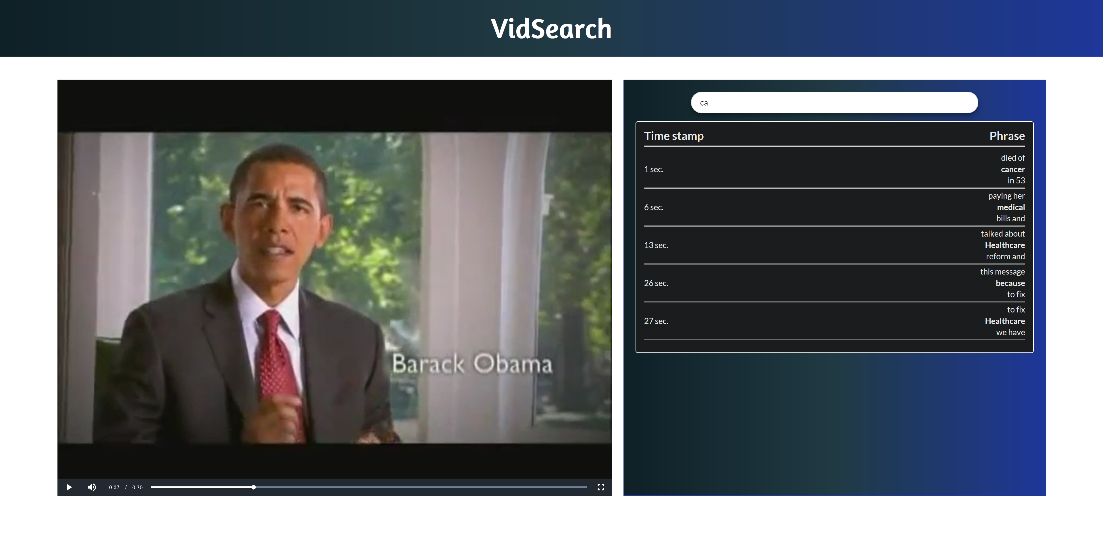 VidSearch